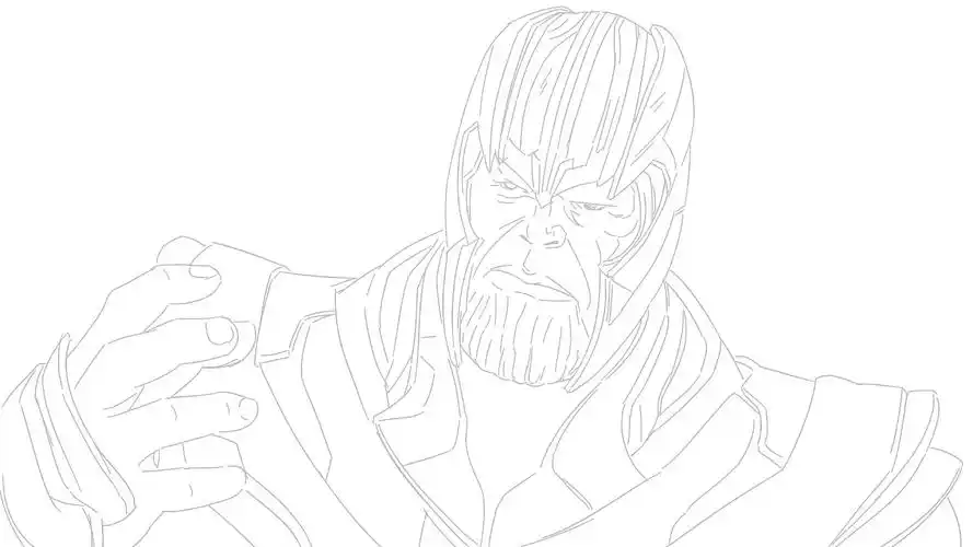 灭霸霸|插画|创作习作|芝士球za - 临摹作品 - 站酷 (zcool)