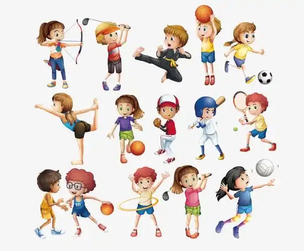 手绘/卡通 卡通元素 > 各种运动矢量素材 收藏 [声明] 觅元素所有素材