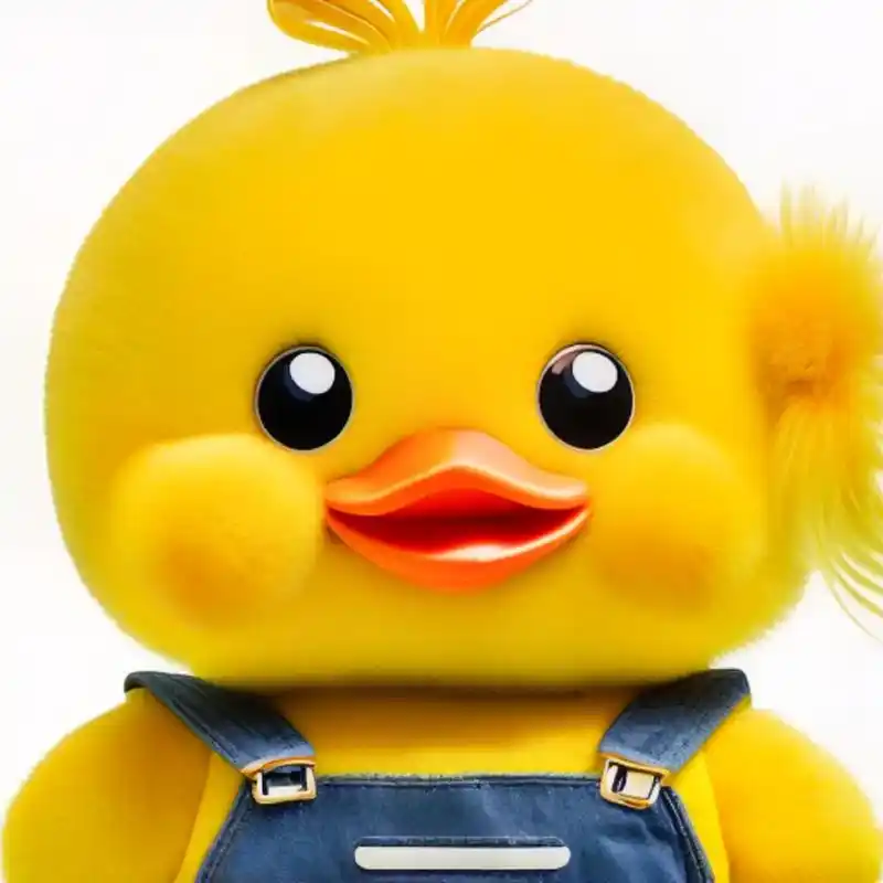 小黄鸭 #卡通  #卡通头像 #小鸭子  #小 - 抖音