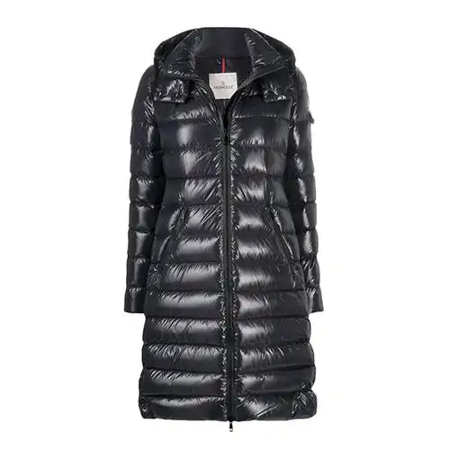 moncler蒙口官方正品冬季新款女士长款连帽保暖羽绒服