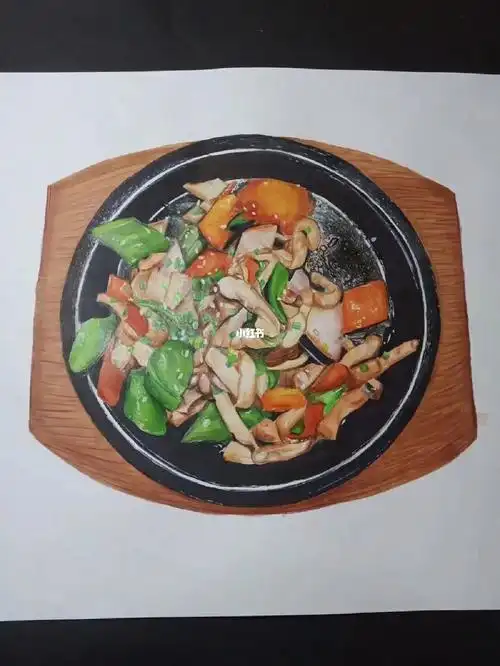 我的绘画日常  #彩铅  #彩铅画  #彩铅食物