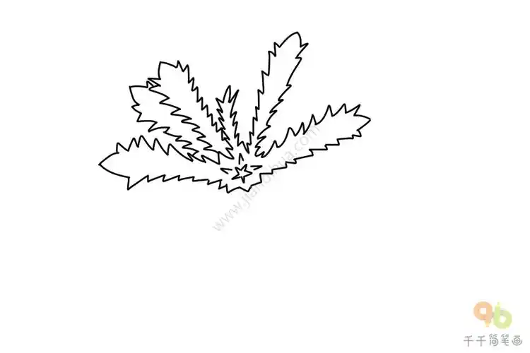 苦苣菜简笔画简单好画