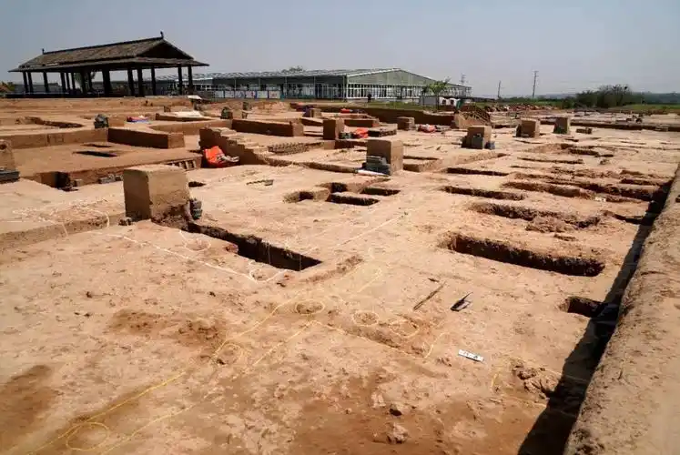 双槐树遗址位于黄河南岸高台地上,伊洛汇流入黄河处的河南巩义河洛镇