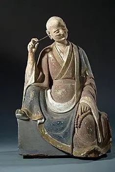 明代大罗宫众妙堂二层挖耳罗汉