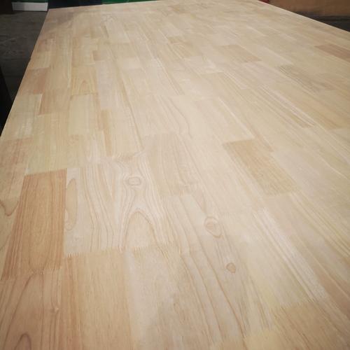 橡胶木指接板实木板橡胶木指节板拼板uv橡木板橡木指接板木板定制