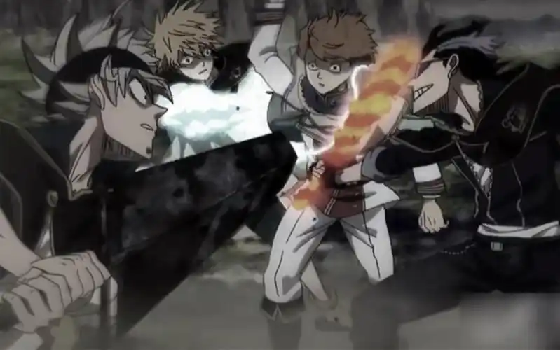 黑色四叶草最帅救场瞬间