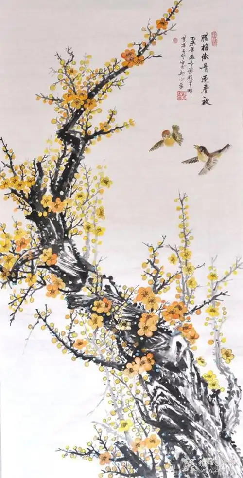 腊梅傲骨迎春放