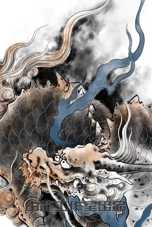 怎样合理选择麒麟纹身图案的风格和色彩 - 原创作品 - 站酷(zcool)