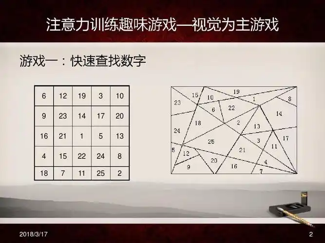 儿童注意力训练趣味游戏 001