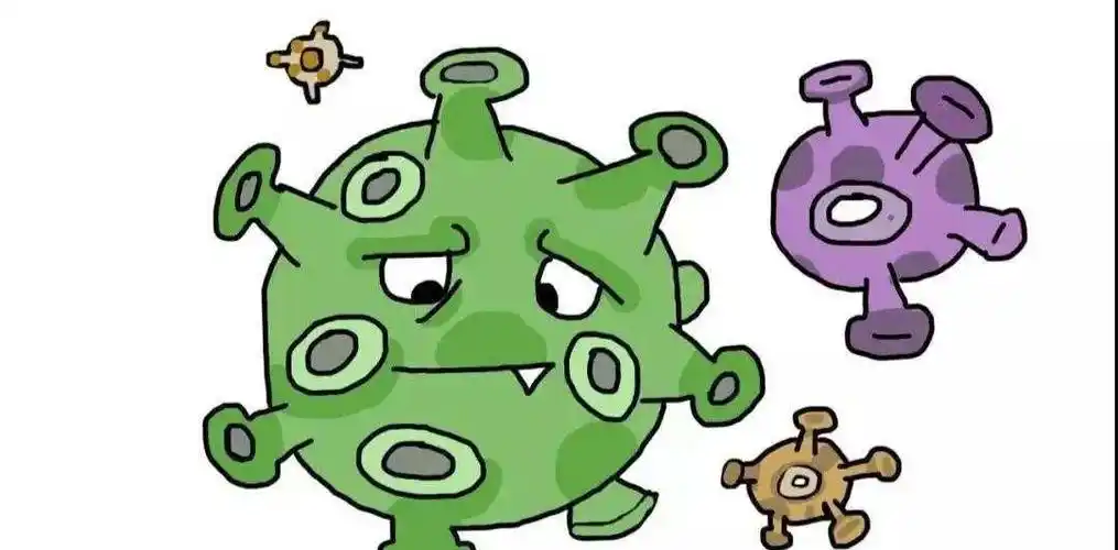 新冠病毒卡通版-图片大观-奇异网