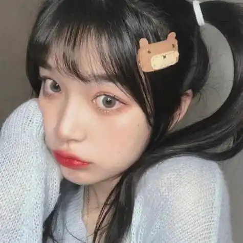 女生头像真人版清晰