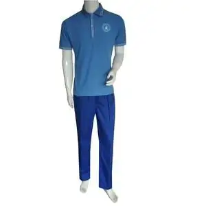 成都石室中学夏季校服纯棉翻领短袖t恤长裤北湖校区文庙校区定制