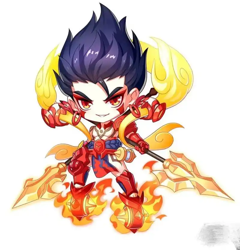 q版动漫男生全身图片分享