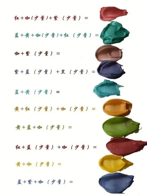 有点高级的奶油调色都在这里