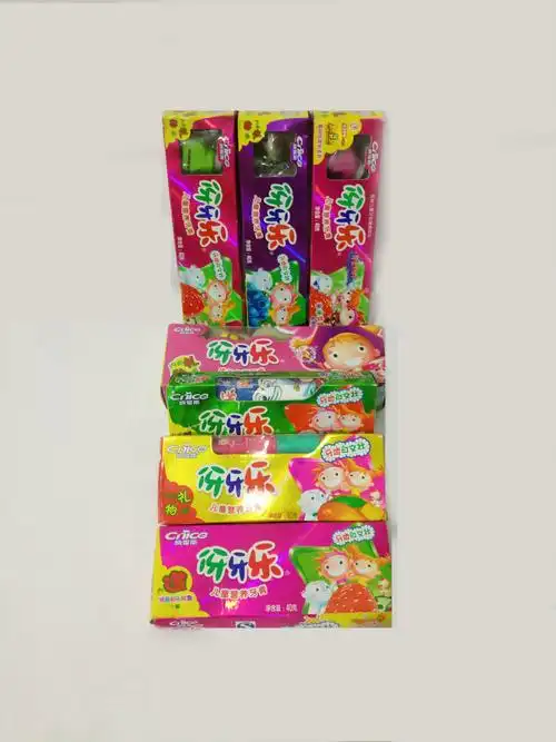 牙膏纳爱斯正品集齐全套各系系列伢牙乐成长之星牙膏