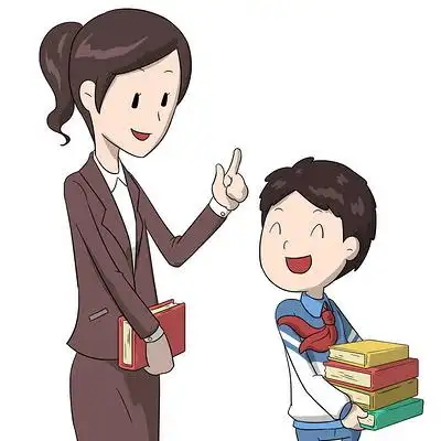 老师学生教师节学生儿童人物素材