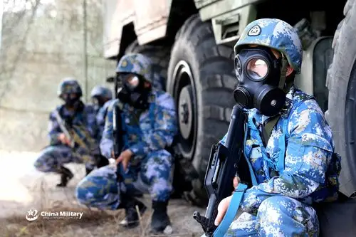 岸基导弹部队陌生复杂地域昼夜攻防演练