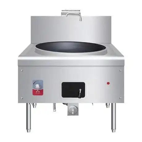 食堂液化气商用猛火大锅灶带风机西安燃气厨房大锅灶