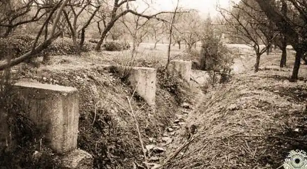 大汉奸汪精卫墓地状况被老蒋用150公斤炸药炸开口袋留有四字