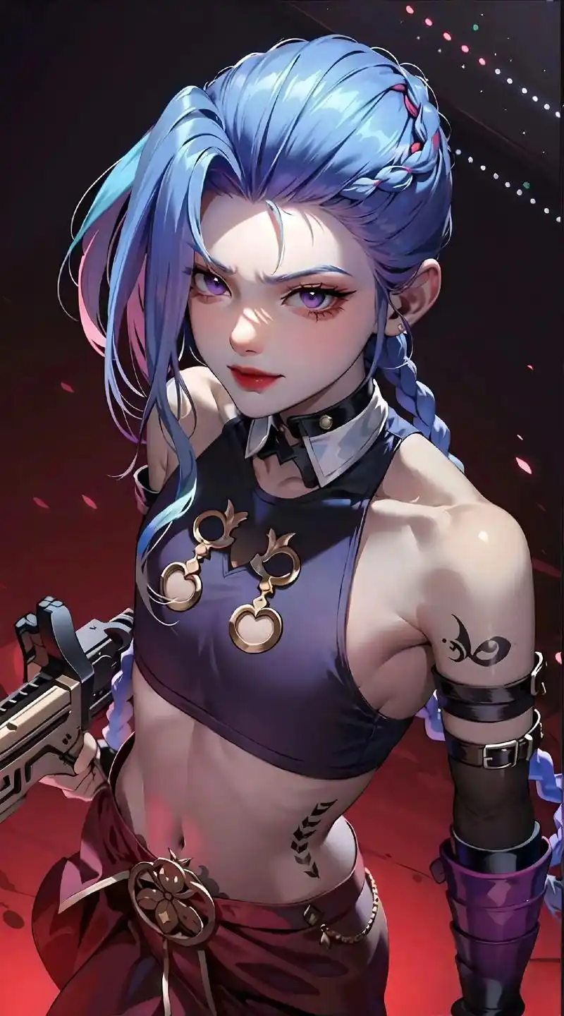 深夜悄悄更新一波金克丝,我曾经的本命英雄