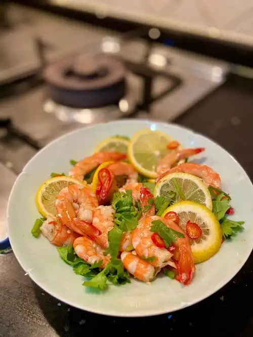 酸辣柠檬虾