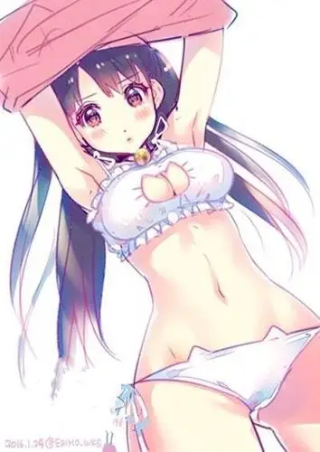 谁来管管这件猫咪开胸内衣!