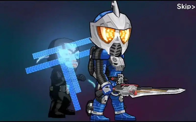 假面骑士战斗突击 假面骑士accel trial 必杀演示_哔哩哔哩 (゜-゜)つ