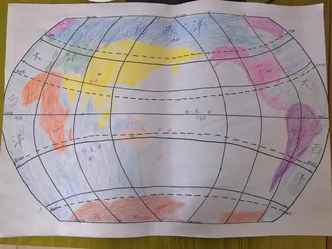 福建师范大学泉港实验中学地理组学生绘制地图作品展