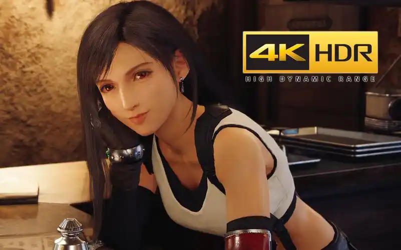 4k光追hdr下的蒂法老婆调酒,每天亿遍身体健康【ps5收藏级画质】【4k