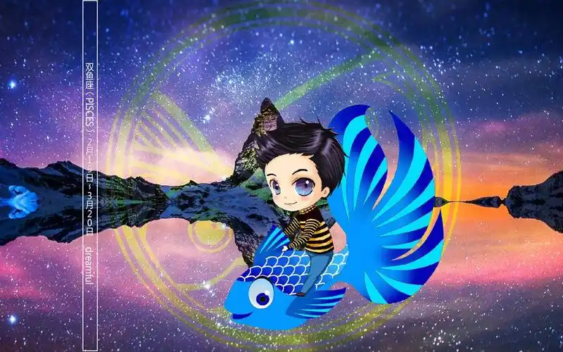 双鱼座高清,高清图片,电脑桌面-壁纸族