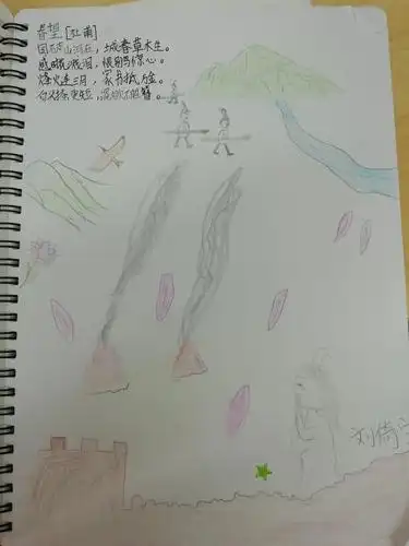 杜甫《春望》,满腔的家国情怀无处安放(诗配画) - 简书