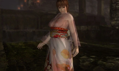 死或生5霞的透明和服mod 绿色版