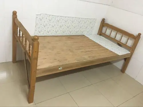 2米 单人床小木床