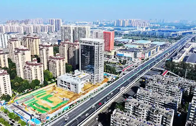 合肥市新站工人文化宫年底完工