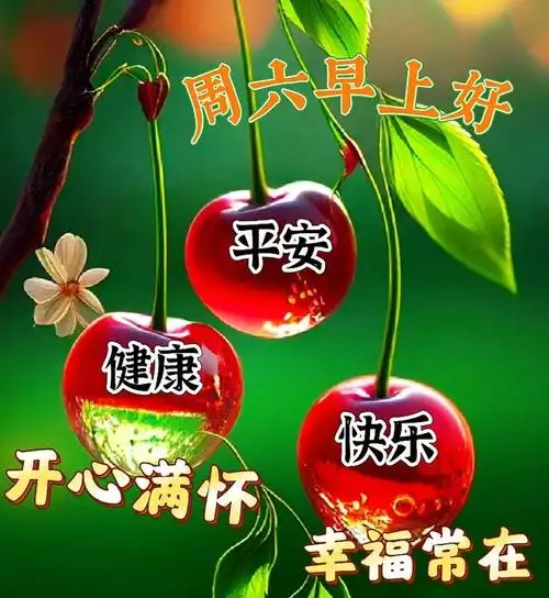 早上好精选周末祝福图片带字带问候祝福语