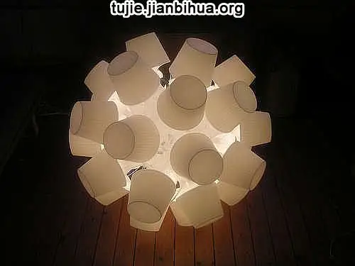 纸杯小台灯做法图解