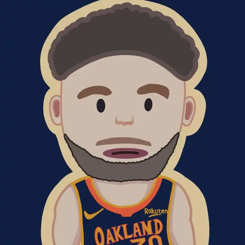 手绘q版nba库里 可可爱爱qq弹弹还能拉丝|ipad手绘