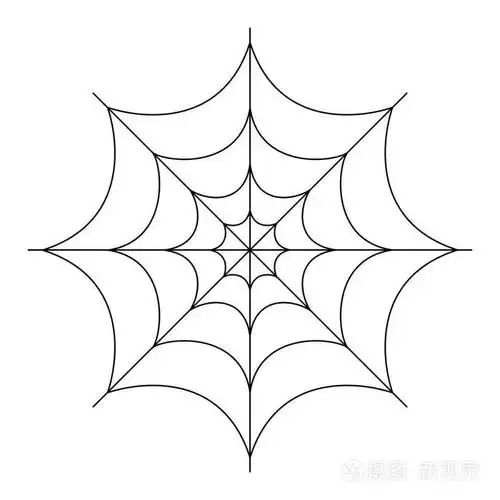 蜘蛛网矢量插图集插画-正版商用图片0703u5-摄图新视界
