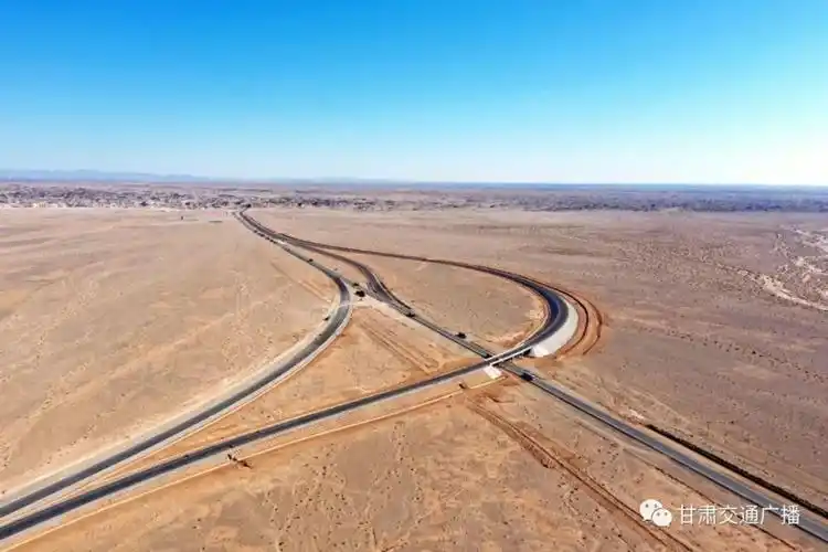 g215线马鬃山至桥湾公路最新进展