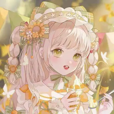 动漫头像黄色系