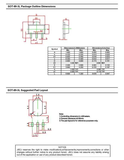 贴片三极管cj78l05 功率晶体管 稳压ic 封装sot-89-3l 原装长电