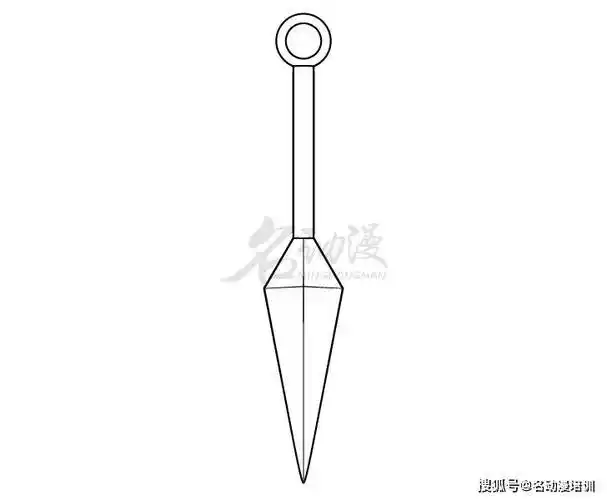 非常简单的手里剑画法教程