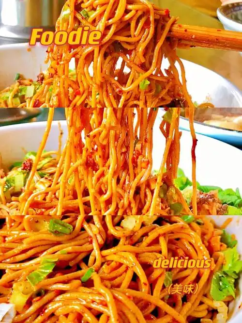 崇州美食打卡本地人都推荐的周荞面