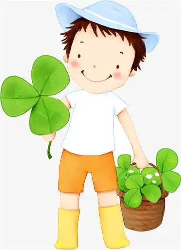 三叶草小男孩动漫人物