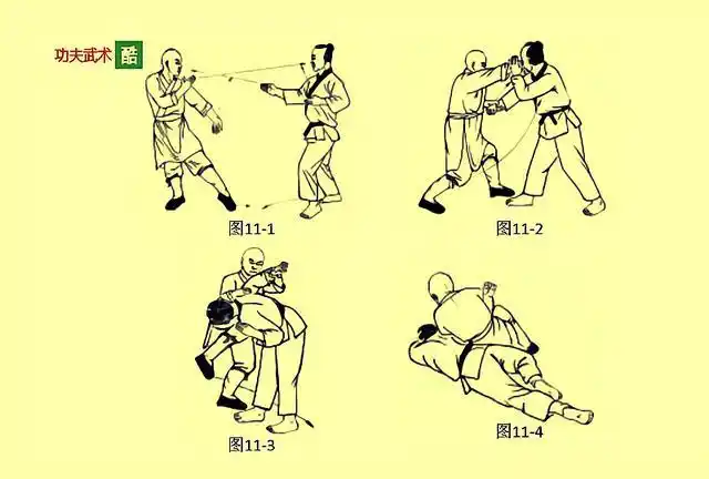 少林36式擒拿手(2),剪臂挫肘,扛臂折肘,缠臂锁肩,招招厉害