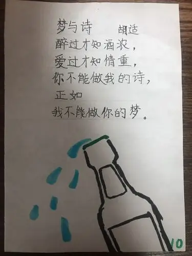 谭可言自制现代诗集(摘抄版)