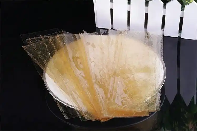 原装进口德国大卫吉利丁片凝胶片明胶片鱼胶片1kg约400片全国包邮