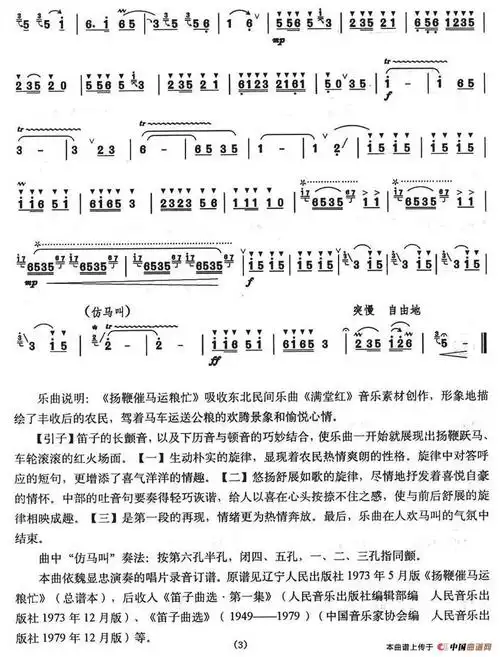 扬鞭催马运粮忙