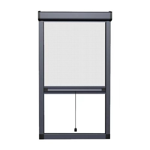 定制铝合金网自沙窗蚊虫打孔推拉隐形伸缩下拉纱窗