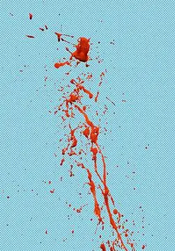 喷溅的血滴血迹免抠png透明图层素材